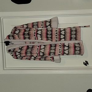 em & alfie Hooded Sequin Robe